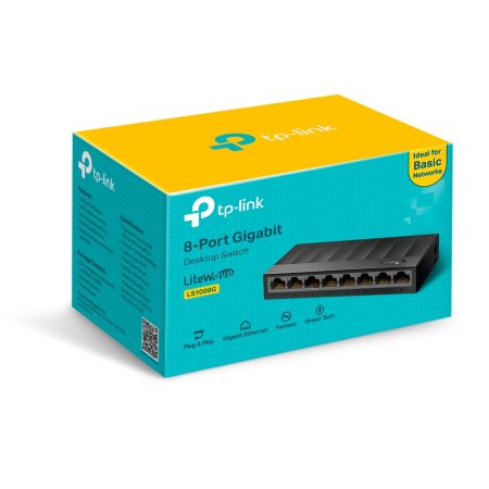 سوییچ 8 پورت گیگابیتی و دسکتاپ تی پی-لینک LS1008G