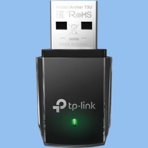 کارت شبکه USB بی‌سیم تی پی لینک Archer T3U ظرفیت AC1300