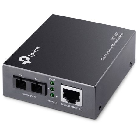 مبدل فیبر نوری تی پی لینک MC210CS تک حالته گیگابیتی